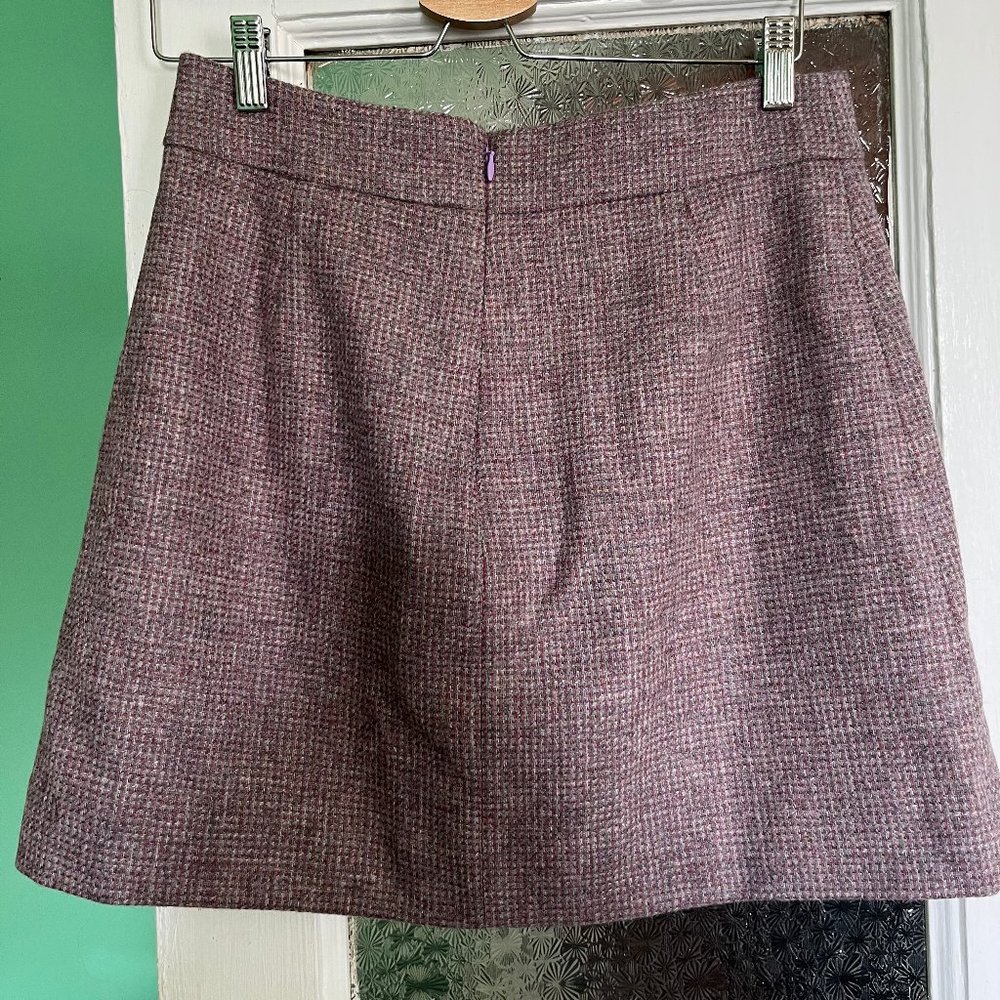 J Crew Tweed Skirt — 100% Wool from Moon Mills - Picture 3 of 6